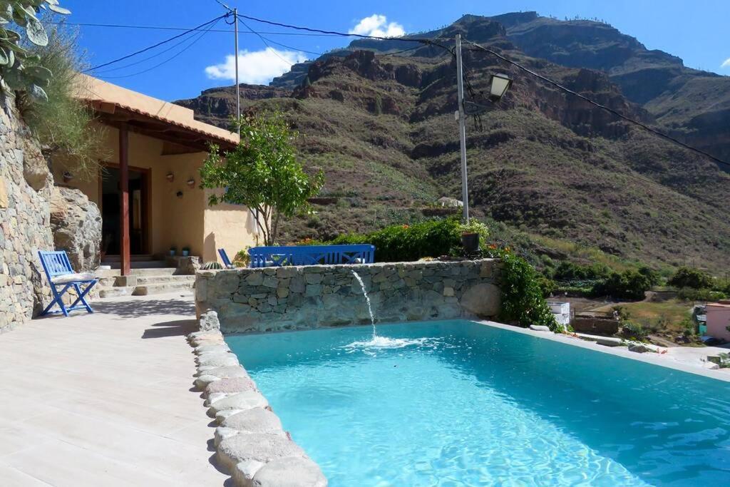 Las Casillas  Casa Con Piscina Privada En Cercados De Espino 빌라 외부 사진
